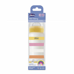 Μπιμπερό Πλαστικό GIRL Well Being 330ML 4Μ+