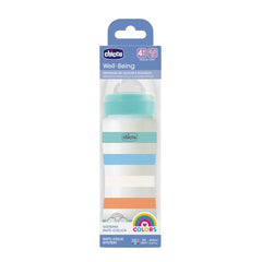 Μπιμπερό Πλαστικό  BOY Well Being 330ML 4Μ+