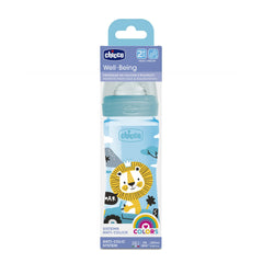 Μπιμπερό Πλαστικό Well Being ΣΙΕΛ 250ml 2M+