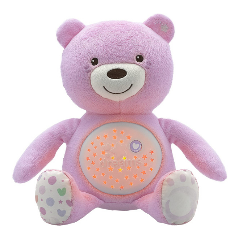 Αρκούδος γλυκιά αγκαλιά ροζ